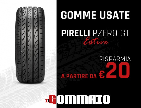 Gomme PIRELLI PZERO NERO GT Usate Seminuove 